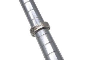 CHROME HEARTS クロムハーツ スペーサー ダガーリング 6mm 指輪 サイズ9号 重量約10.3g 2003/.925刻印 シルバー925 美品 中古 4c076520