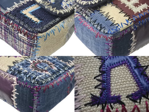 極美品 CHANEL シャネル パッチワーク ツイード チェーンショルダーバッグ 16番台 シルバー金具 ココマーク ロゴ マルチ 中古 4c076525