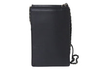 Load image into Gallery viewer, CHANEL シャネル CC ミニ ウェイターバッグ ショルダーバッグ キャビアスキン ブラック アンティークシルバー金具 21番台 ロングウォレット付き 美品 中古 4c076526