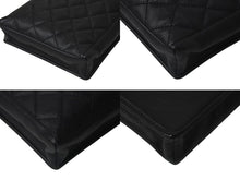 Load image into Gallery viewer, CHANEL シャネル CC ミニ ウェイターバッグ ショルダーバッグ キャビアスキン ブラック アンティークシルバー金具 21番台 ロングウォレット付き 美品 中古 4c076526