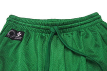 Load image into Gallery viewer, 新品未使用 CHROME HEARTS クロムハーツ MESH VARSITY SHORTS GREEN ショーツ グリーン ナイロン サイズM 中古 4c076530