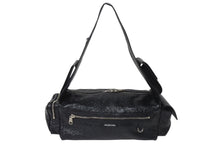 Load image into Gallery viewer, 極美品 BALENCIAGA バレンシアガ スーパービジィ スモール スリングバッグ アリーナラムスキン 702167・1000・N527277 ブラック 中古 4c076535