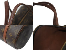 Load image into Gallery viewer, LOUIS VUITTON ルイヴィトン モノグラム パピヨン26 ハンドバッグ M51366 ブラウン ロゴ ゴールド金具 美品 中古 4c076542