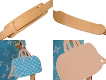 Load image into Gallery viewer, 新品同様 LOUIS VUITTON ルイヴィトン スピーディ P9 バンドリエール 40 ハンドバッグ M11564 モノグラム ターコイズ 中古 4c076549