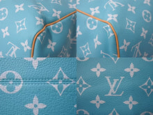 Load image into Gallery viewer, 新品同様 LOUIS VUITTON ルイヴィトン スピーディ P9 バンドリエール 40 ハンドバッグ M11564 モノグラム ターコイズ 中古 4c076549