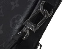 Load image into Gallery viewer, 極美品 LOUIS VUITTON ルイヴィトン ショルダーバッグ M81321 ダブルフォンポーチ エクリプスブラック シルバー金具 中古 4c076555