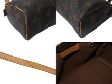Load image into Gallery viewer, LOUIS VUITTON ルイヴィトン モノグラム ミニスピーディ 2WAY ハンドバッグ ショルダーバッグ M41534 ブラウン ゴールド金具 良品 中古 4c076558