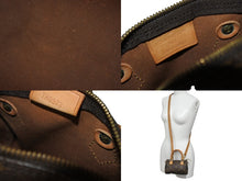Load image into Gallery viewer, LOUIS VUITTON ルイヴィトン モノグラム ミニスピーディ 2WAY ハンドバッグ ショルダーバッグ M41534 ブラウン ゴールド金具 良品 中古 4c076558