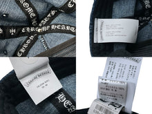 Load image into Gallery viewer, 新品未使用 CHROME HEARTS クロムハーツ キャップ ヴィンダガー クロスボール ブルー コットン 中古 4c076559