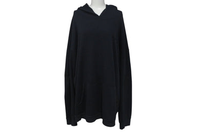 CHROME HEARTS クロムハーツ Y NOT クロスパッチ フーディー パーカー サイズM 12パッチ CHクロス ブラック 美品 中古 4c076560
