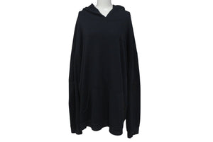 CHROME HEARTS クロムハーツ Y NOT クロスパッチ フーディー パーカー サイズM 12パッチ CHクロス ブラック 美品 中古 4c076560