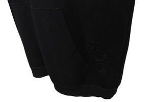 CHROME HEARTS クロムハーツ Y NOT クロスパッチ フーディー パーカー サイズM 12パッチ CHクロス ブラック 美品 中古 4c076560