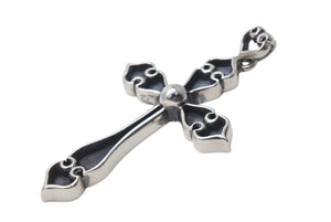 極美品 CHROME HEARTS クロムハーツ スペードクロス ペンダント チャーム 重量約63.7g 2002/.925刻印 中古 4c076569