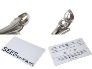 CHROME HEARTS クロムハーツ ラージCHクロス Wベイル ペンダント チャーム 重量約45.2g STERLING刻印 美品 中古 4c076571