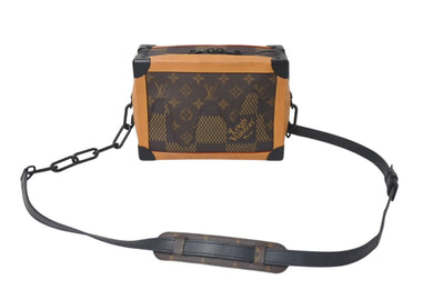 LOUIS VUITTON ルイヴィトン NIGO LVスクエアードコレクション ダミエ・ジャイアント ソフトトランク ショルダーバッグ N40381 美品 中古 4c076577