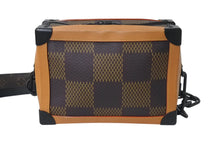 Load image into Gallery viewer, LOUIS VUITTON ルイヴィトン NIGO LVスクエアードコレクション ダミエ・ジャイアント ソフトトランク ショルダーバッグ N40381 美品 中古 4c076577