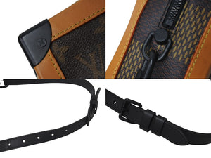 LOUIS VUITTON ルイヴィトン NIGO LVスクエアードコレクション ダミエ・ジャイアント ソフトトランク ショルダーバッグ N40381 美品 中古 4c076577