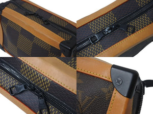 LOUIS VUITTON ルイヴィトン NIGO LVスクエアードコレクション ダミエ・ジャイアント ソフトトランク ショルダーバッグ N40381 美品 中古 4c076577