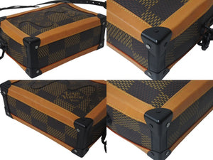 LOUIS VUITTON ルイヴィトン NIGO LVスクエアードコレクション ダミエ・ジャイアント ソフトトランク ショルダーバッグ N40381 美品 中古 4c076577