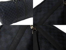 Load image into Gallery viewer, LOUIS VUITTON ルイヴィトン キーポル バンドリエール 45 ボストンバッグ 2WAY ダミエコバルト N41349 美品 中古 4c076578