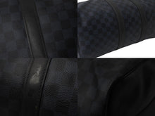 Load image into Gallery viewer, LOUIS VUITTON ルイヴィトン キーポル バンドリエール 45 ボストンバッグ 2WAY ダミエコバルト N41349 美品 中古 4c076578