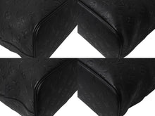 Load image into Gallery viewer, 新品同様 LOUIS VUITTON ルイヴィトン コムデギャルソン 川久保玲 トートバッグ M58661 ウィズホールズMM モノグラムアンプラント ブラック 中古4c076579