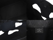 Load image into Gallery viewer, 新品同様 LOUIS VUITTON ルイヴィトン コムデギャルソン 川久保玲 トートバッグ M58661 ウィズホールズMM モノグラムアンプラント ブラック 中古4c076579