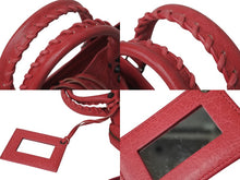 Load image into Gallery viewer, BALENCIAGA バレンシアガ ハンドバッグ Mini City ミニシティ ピンク レザー 300295 美品 中古 4c076582