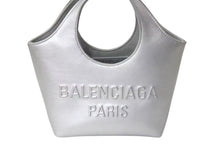Load image into Gallery viewer, 極美品 BALENCIAGA バレンシアガ ハンドバッグ MARY KATE XS メアリーケイト XS シルバー レザー 747036 中古 4c076583