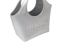 Load image into Gallery viewer, 極美品 BALENCIAGA バレンシアガ ハンドバッグ MARY KATE XS メアリーケイト XS シルバー レザー 747036 中古 4c076583