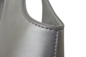 極美品 BALENCIAGA バレンシアガ ハンドバッグ MARY KATE XS メアリーケイト XS シルバー レザー 747036 中古 4c076583