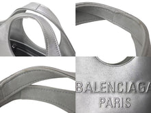 Load image into Gallery viewer, 極美品 BALENCIAGA バレンシアガ ハンドバッグ MARY KATE XS メアリーケイト XS シルバー レザー 747036 中古 4c076583