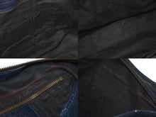 Load image into Gallery viewer, BALENCIAGA バレンシアガ ハンドバッグ ２WAY THE PART TIME ザパートタイム ネイビー レザー 168028 美品 中古 4c076584