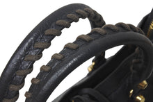 Load image into Gallery viewer, BALENCIAGA バレンシアガ ハンドバッグ CLASSIC GOLD CITY クラシック ゴールド シティ グレー レザー 431621 美品 中古 4c076586