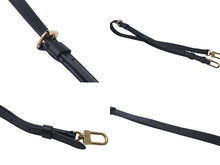 Load image into Gallery viewer, 極美品 LOUIS VUITTON ルイヴィトン エピ用 ショルダーストラップ 替え用 レザー ブラック ゴールド金具 中古 4c076590