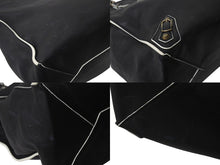 Load image into Gallery viewer, BALENCIAGA バレンシアガ ハンドバッグ THE PAPER ザペーパー ブラック ホワイト レザー 255412 美品 中古 4c076599