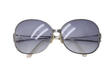 Load image into Gallery viewer, LOEWE ロエベ アナグラム モチーフ サングラス SLW 283GZ ブラック シルバー サイズ60◻︎13 130 美品 中古 4c076603