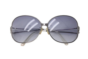 LOEWE ロエベ アナグラム モチーフ サングラス SLW 283GZ ブラック シルバー サイズ60◻︎13 130 美品 中古 4c076603