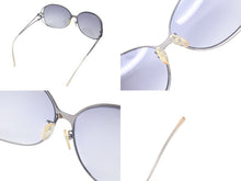 Load image into Gallery viewer, LOEWE ロエベ アナグラム モチーフ サングラス SLW 283GZ ブラック シルバー サイズ60◻︎13 130 美品 中古 4c076603