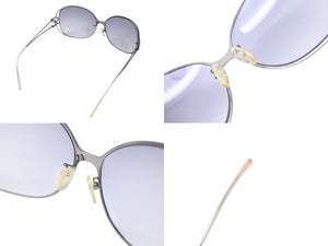LOEWE ロエベ アナグラム モチーフ サングラス SLW 283GZ ブラック シルバー サイズ60◻︎13 130 美品 中古 4c076603