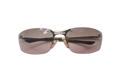 CHRISTIAN DIOR クリスチャンディオール DIOR POP/N リムレス サングラス グラデーションレンズ ブラウン サイズ65◻︎15 120 美品 中古 4c076604