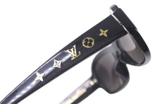 Load image into Gallery viewer, LOUIS VUITTON ルイヴィトン オプセシオンカレモノグラム オーバルサングラス Z0311E グラデーションレンズ ブラック ラメ 美品 中古 4c076606