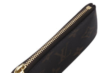 Load image into Gallery viewer, 極美品 LOUIS VUITTON ルイヴィトン カードキーケース ポシェットクレ ブラウン モノグラム M62650 ゴールド金具 中古 4c076615