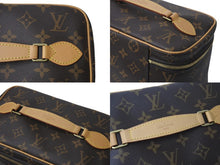 Load image into Gallery viewer, 極美品 LOUIS VUITTON ルイヴィトン モノグラム ニースBB バニティバッグ M42265 ブラウン ゴールド金具 中古 4c076616