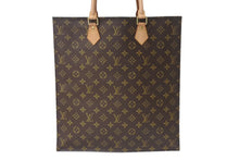 Load image into Gallery viewer, 極美品 LOUIS VUITTON ルイヴィトン トートバッグ サックプラ M51140 モノグラム ブラウン ベージュ 中古 4c076617