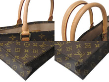 Load image into Gallery viewer, 極美品 LOUIS VUITTON ルイヴィトン トートバッグ サックプラ M51140 モノグラム ブラウン ベージュ 中古 4c076617