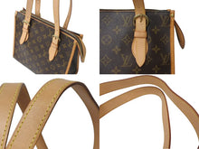 Load image into Gallery viewer, LOUIS VUITTON ルイヴィトン モノグラム ポパンクール オ ショルダーバッグ M40007 PVCコーティングキャンバス ブラウン 美品 中古 4c076618