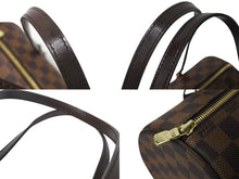 Load image into Gallery viewer, 極美品 LOUIS VUITTON ルイヴィトン ハンドバッグ パピヨン30 ダミエキャンバス N51303 ブラウン ゴールド金具 中古 4c076619