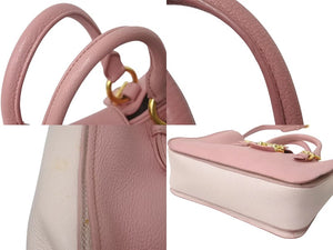 MIUMIU ミュウミュウ ハンドバッグ マドラス 2WAY ショルダーバッグ ピンク RN799C 美品 中古 4c076628