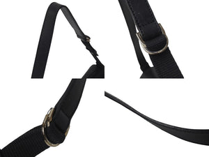 Christian Dior クリスチャンディオール ストリートシック ワンショルダーバッグ トロッター柄 キャンバス レザー ブラック 美品 中古 4c076634